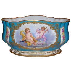 Sevres style table centerpiece or jardiniere