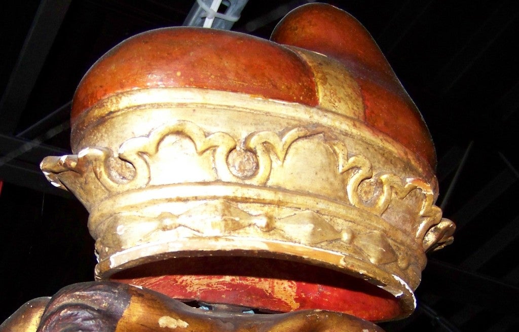Large Italian Venetian Overdoor Armorial Crest or Coat of Arms 2