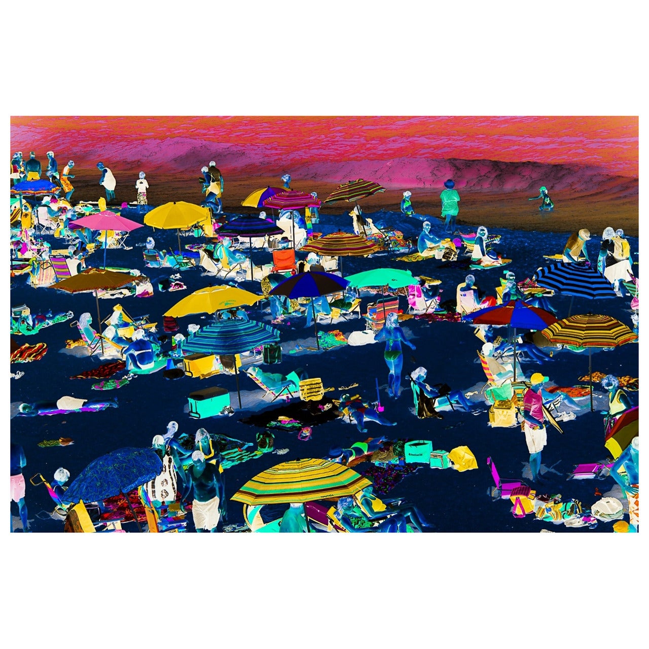 Red Sea, Large Framed Photograph by Ellen Waitzkin, 2014