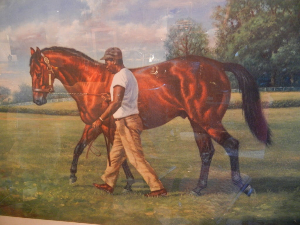 Richard Stone Reeves offset lithograph limited edition print (184/500) portrait of the Thoroughbred 