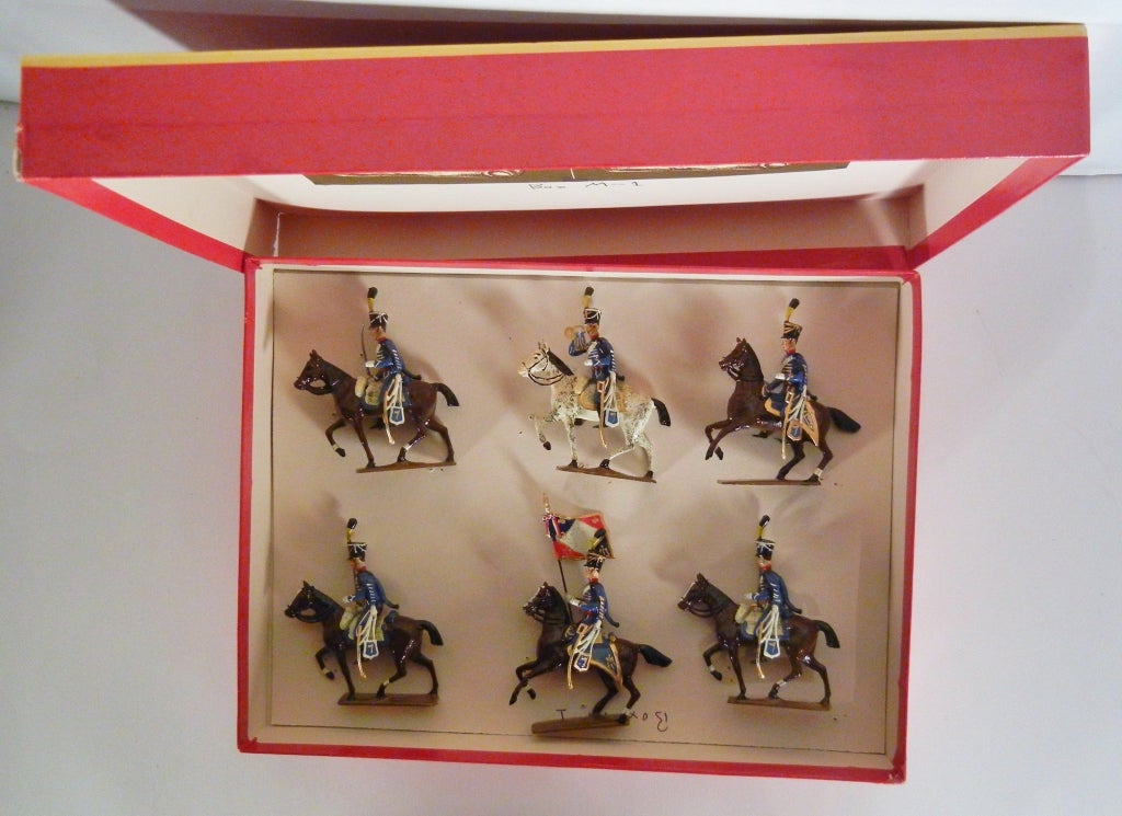Napoleonic Hussars of 1808 in Box with Louis Vuitton Store Label