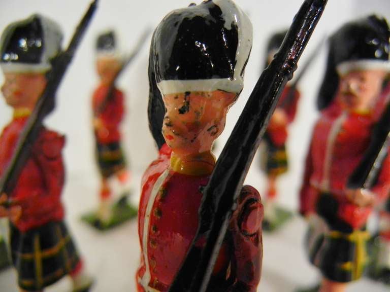 Two Sets of Gordon HIghlanders Vintage Toy Soldiers by Britains Ltd. 1