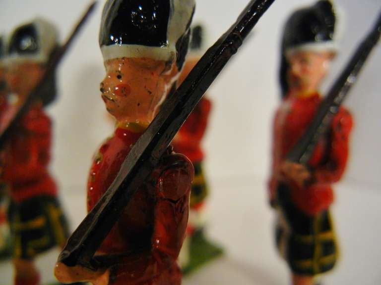 Two Sets of Gordon HIghlanders Vintage Toy Soldiers by Britains Ltd. 2