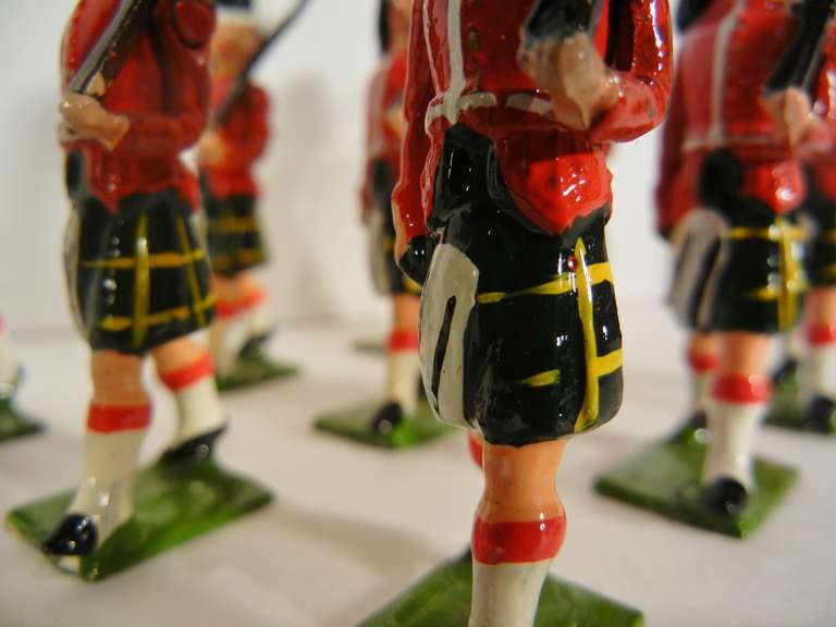 Two Sets of Gordon HIghlanders Vintage Toy Soldiers by Britains Ltd. 3