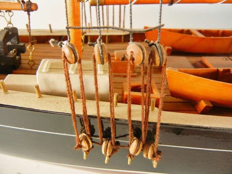 blue nose ship model