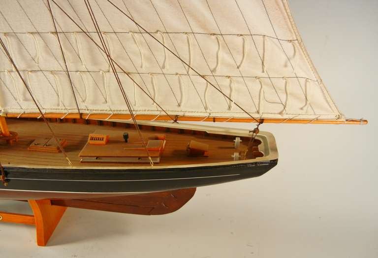 Canadian Large Model of the Famous Schooner Bluenose out of  Lunenburg, Nova Scotia