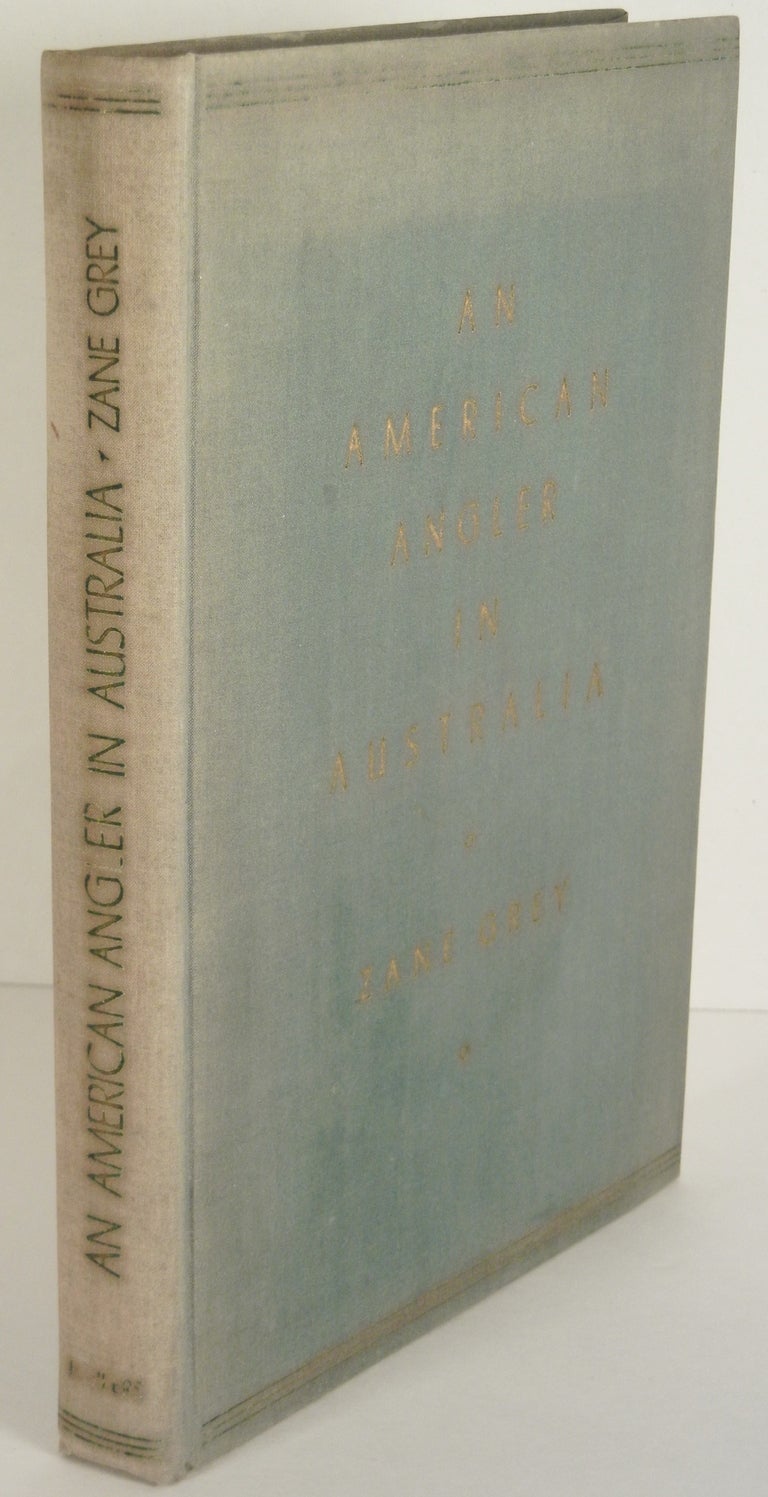 This is a scarce Zane Grey book published by Harper & Brothers Publishers in New York in 1937, with thirty-five black-and-white photographs taken by the author and his team of photographers. One-hundred fifteen pages, plus over thirty pages of