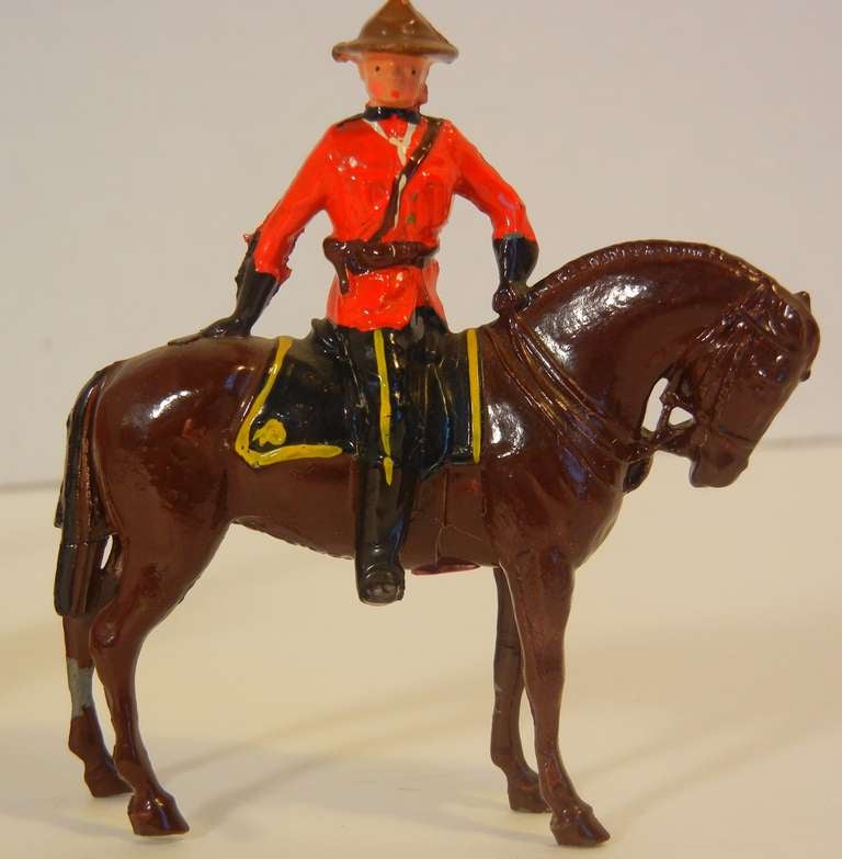 Royal Canadian Mounted Police, 5 Toy Figures by Britians Ltd. 3