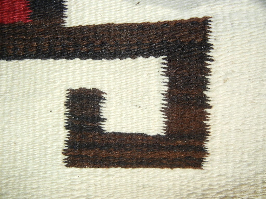 20th Century Oversize Navajo Klagetoh Trading Post Vintage Rug in Rare Design
