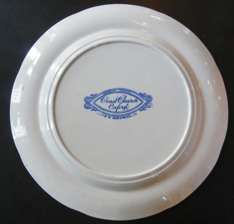 oxford english plate