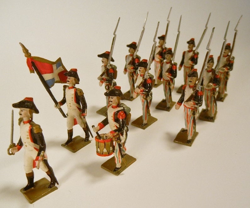 Mignot 12-Piece Set of French Revolutionary Volunteers of 1793 6