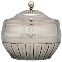 Johan Rohde for Georg Jensen Covered Sugar Bowl