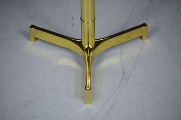 American Brass Occasional Table in the Manner of Edward Wormley