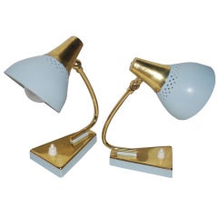 Vintage Stilnovo Style Desk/Bedside Lamps/Sconces