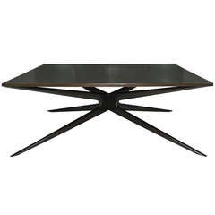 48" Square Coffee / Cocktail Table after V. Kagan