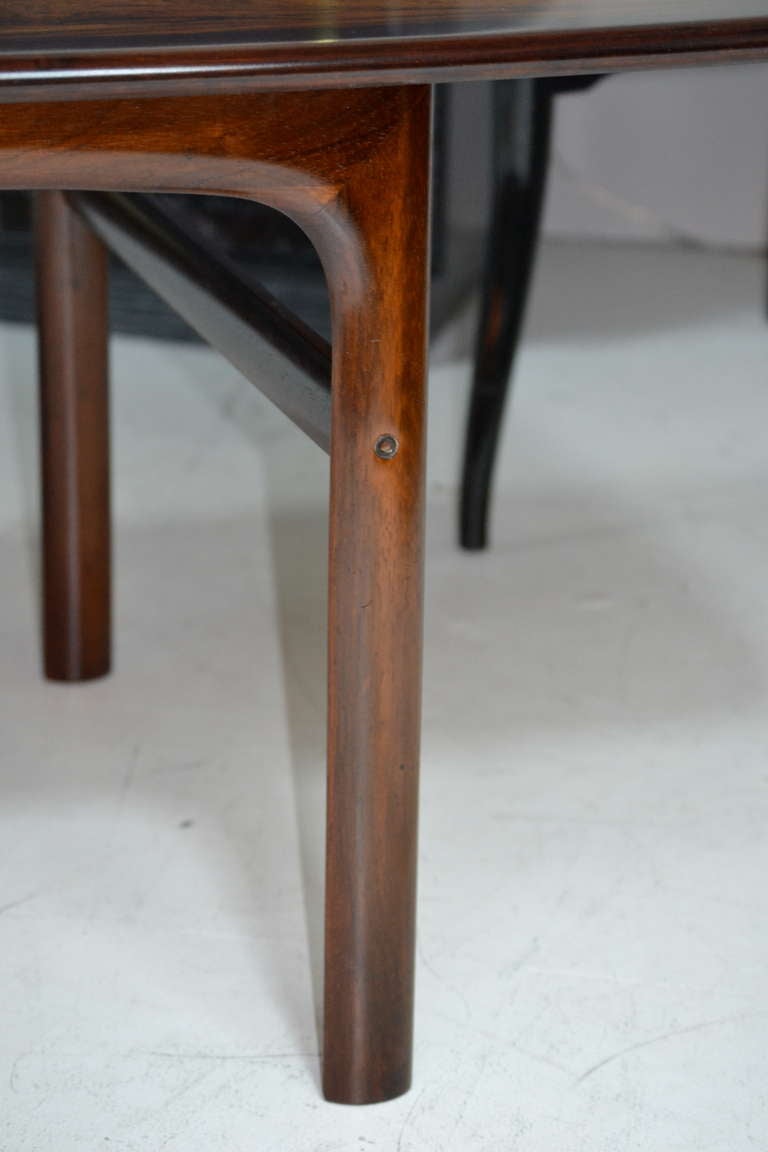 20th Century Rosewood Coffee or Cocktail Table by Sven Ivar for Mobler For Sale