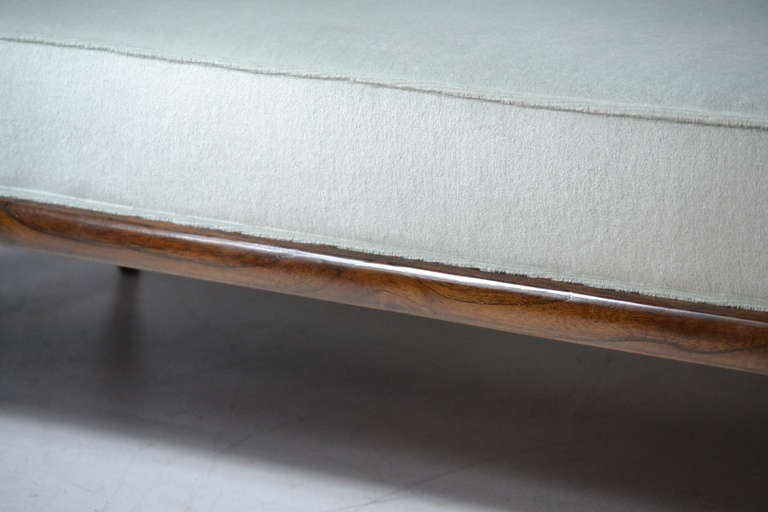 Modernist Mohair Loveseat 2