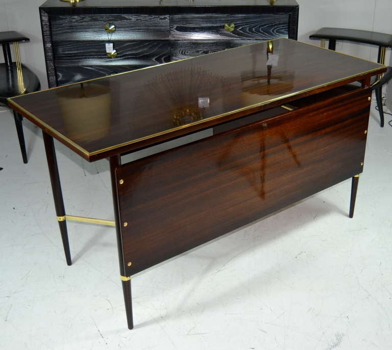 Paul McCobb Mahogany Desk, Connoisseur Collection 4