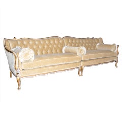 1940
s Sculptural Two Piece Sofa