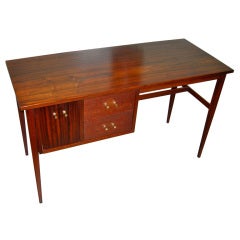 Modern Rosewood Desk in the manner of Paul McCobb