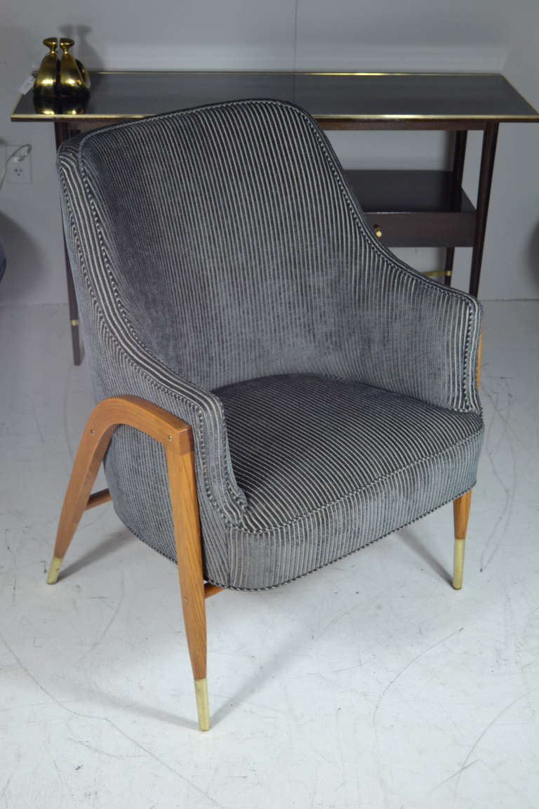 Mid-Century Modern Edward Wormley for Dunbar Model #5510 Lounge / Library Chair