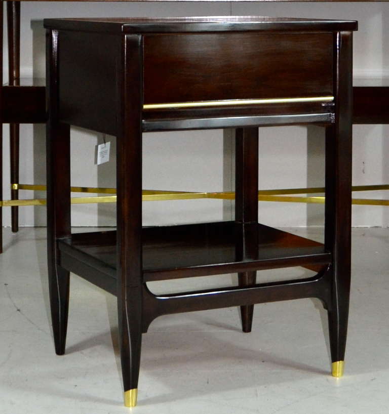 1950's Tiered Modernist Side / End Tables In Excellent Condition In Westport, CT