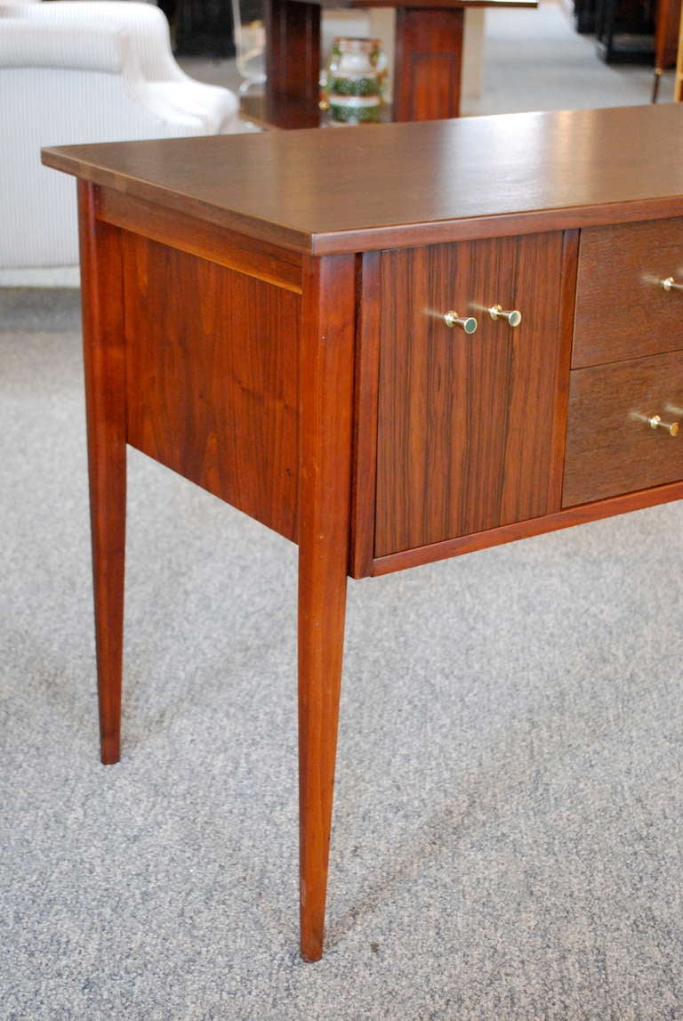 20th Century Rosewood Desk in the manner of Paul McCobb