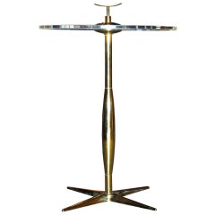 Wormley Style Brass and Lucite Occasional Table
