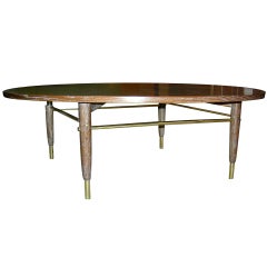 Cerused Oak Coffee/Cocktail Table after Paul McCobb