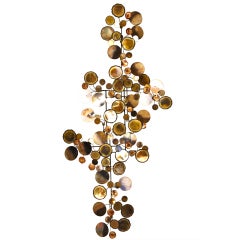 Curtis Jere "Raindrops" Wall Sculpture
