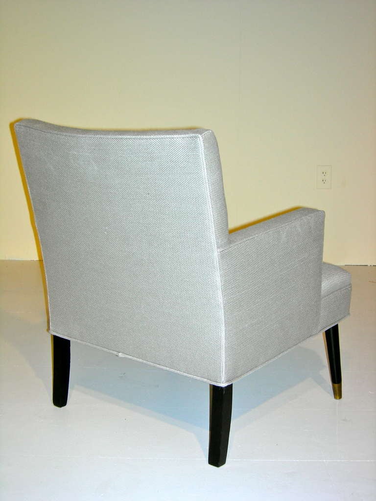 Wood Pair of Modern Lounge Chairs For Sale