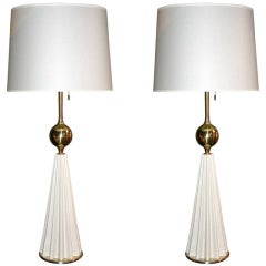 Pair of Lamps by Gerald Thurston