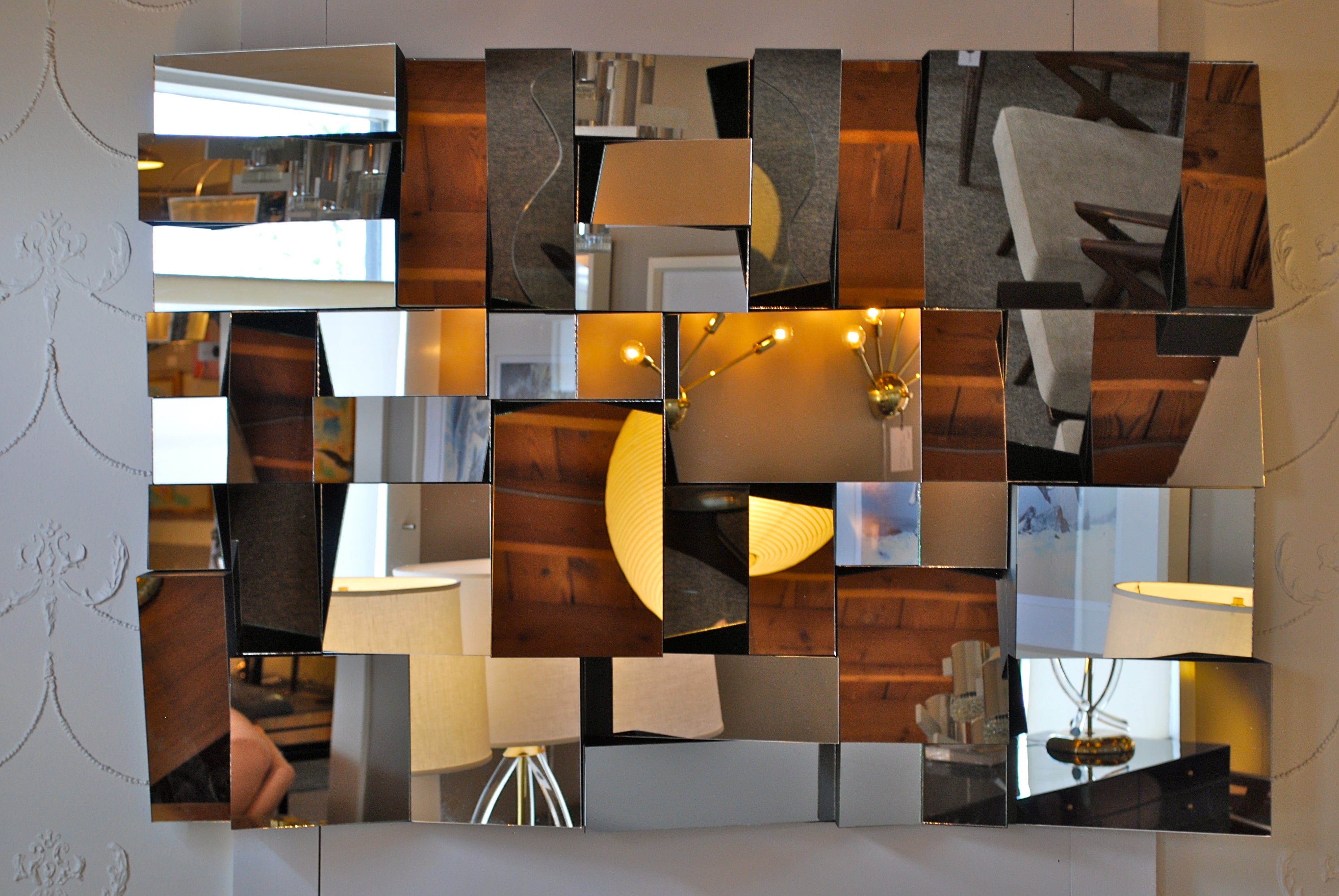 Neal Small Faceted Mirror