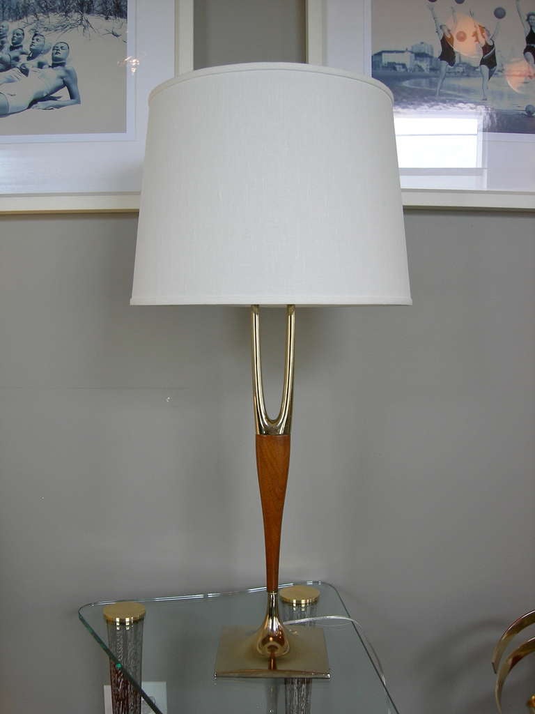 Wishbone Table Lamps by Laurel Co. 1