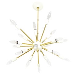 Italian Sputnik Chandelier, circa 1950s