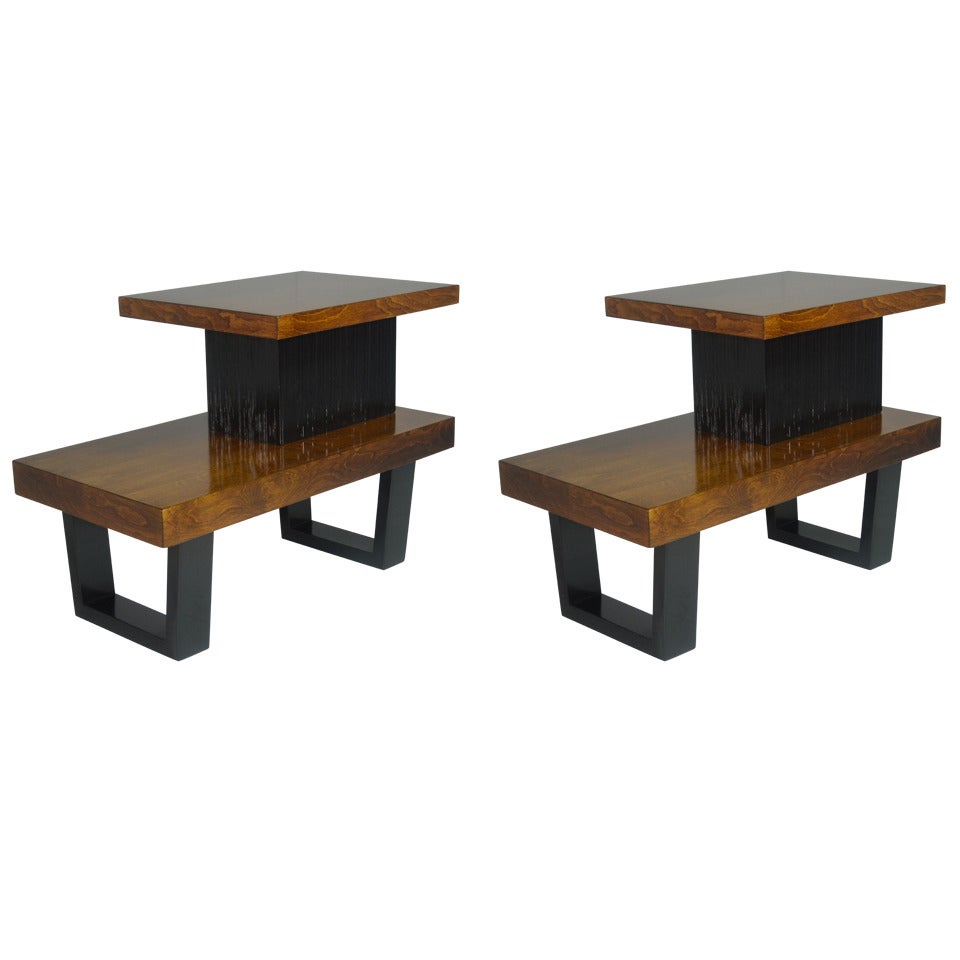 Paul Frankl Tiered Side or End Tables