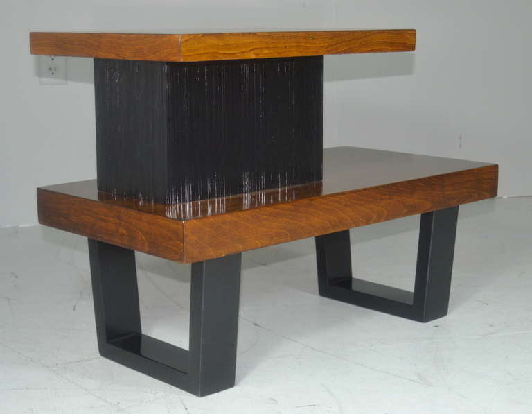Paul Frankl Tiered Side or End Tables In Excellent Condition In Westport, CT