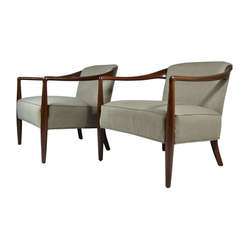 Pair of Danish Modern Lounge Chairs