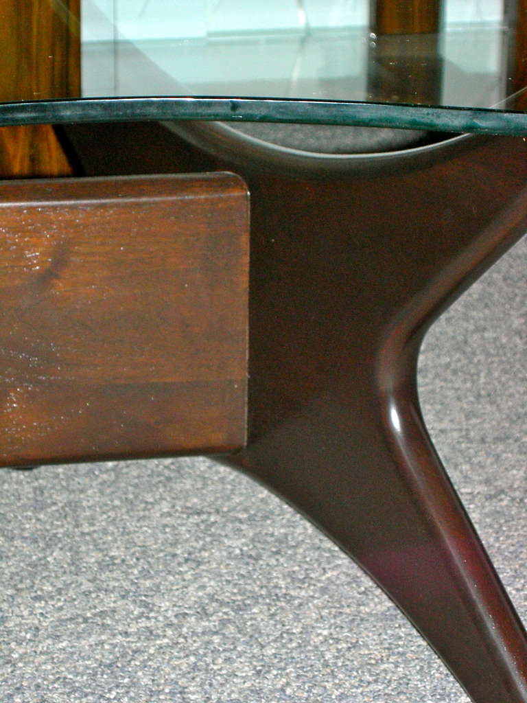 Adrian Pearsall Asymmetrical Coffee / Cocktail Table In Excellent Condition In Westport, CT
