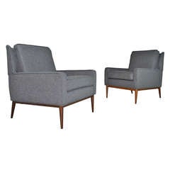 Pair of Classic Lounge Chairs by Paul McCobb