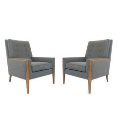 Pair of Club Chairs in the Manner of T.H. Robsjohn-Gibbings