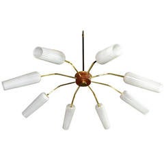 Danish Modern Sputnik Chandelier