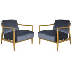 Ib Kofod-Larsen Lounge Chairs, Denmark 1950s