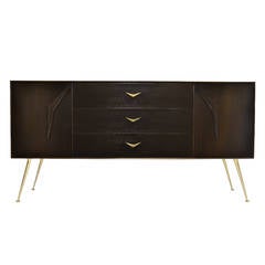 Modernist Italian Credenza, circa 1950s