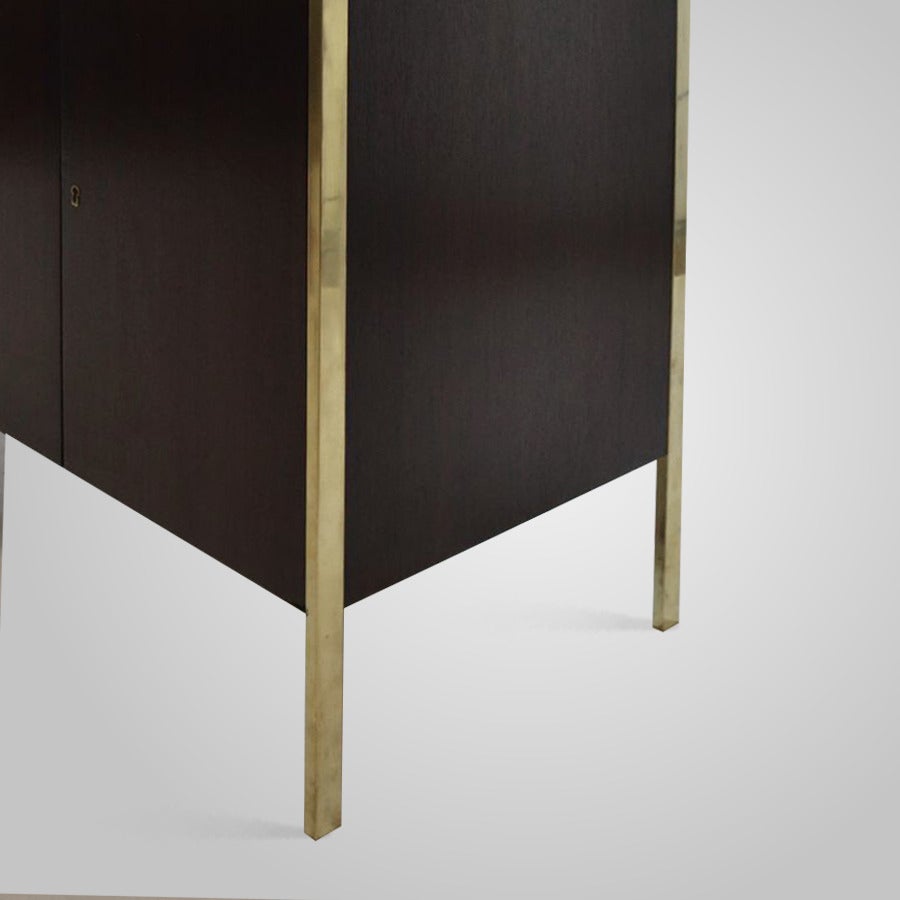 Brass Bar Cabinet by Paul McCobb, Connoisseur Collection