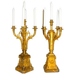 Dore Bronze Candelabra 1860