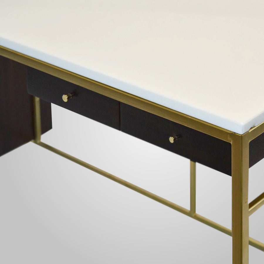 Brass Desk Model C8815 by Paul McCobb, Irwin Collection, circa 1958 2