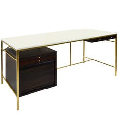 Brass Desk Model C8815 by Paul McCobb, Irwin Collection, circa 1958