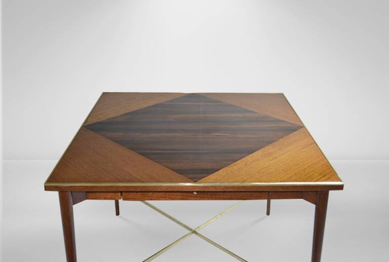 Paul McCobb Games Table, Connoisseur Collection In Excellent Condition In Westport, CT
