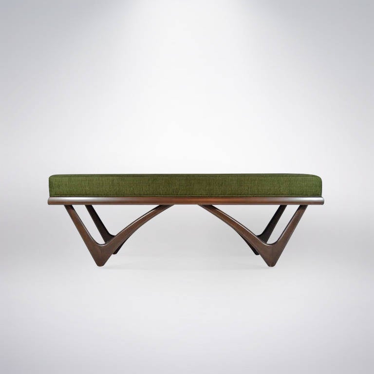 20th Century Sculptural Bench in the Style of Adrian Pearsall
